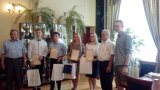 Laureatki Konkursu Wiedzy o Unii Europejskiej!